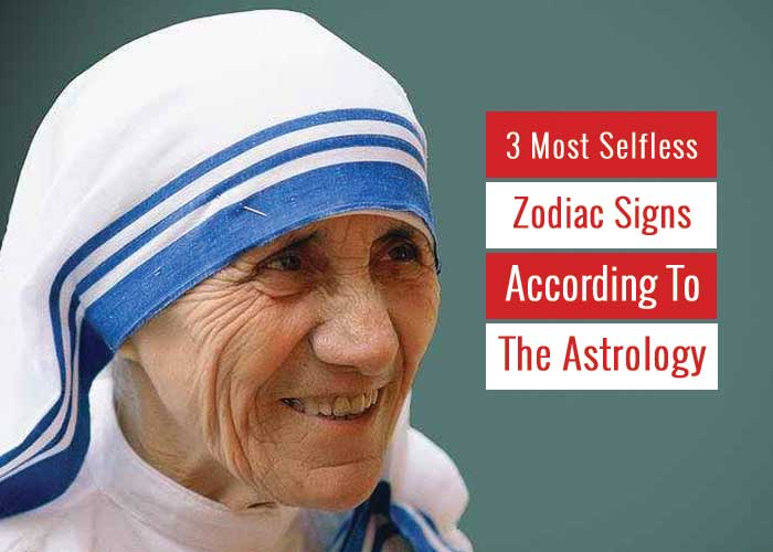 most selfless zodiac signs, selfless zodiac signs
