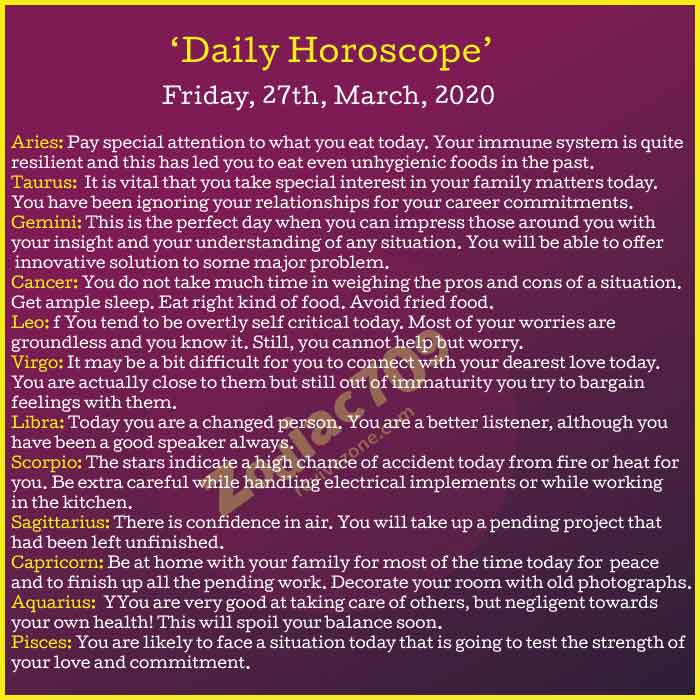27-march-horoscope-2020