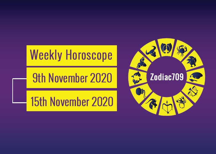 9th November weekly horoscope, weekly horoscope 2020, free weekly horoscope
