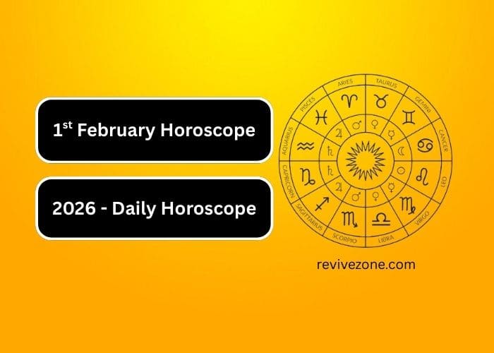 1st February Horoscope 2026 – Daily Horoscope