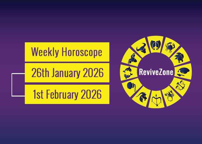 Weekly Horoscope 26th January To 1st February 2026