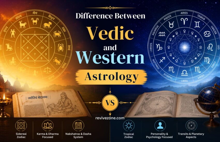 Difference Between Vedic and Western Astrology
